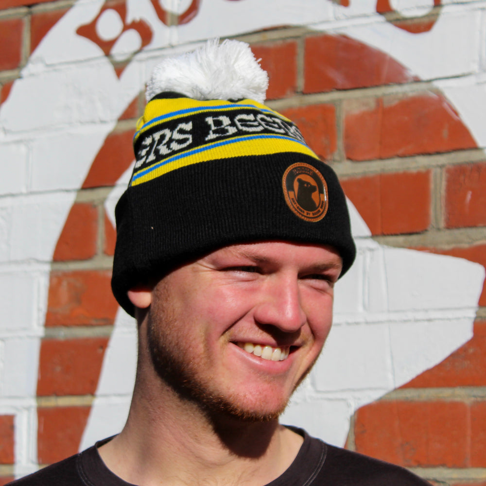 Beers Beanie Black/Yellow