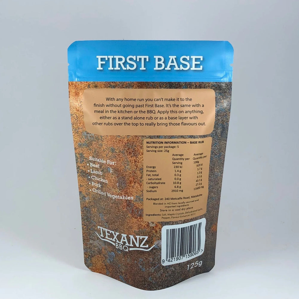 First Base Texanz BBQ Rub