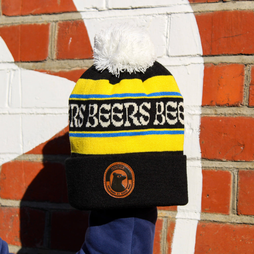 Beers Beanie Black/Yellow