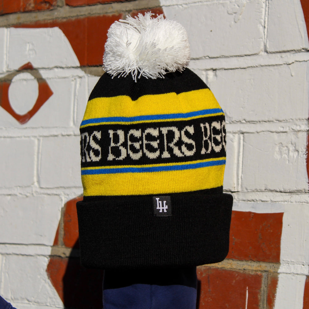 Beers Beanie Black/Yellow