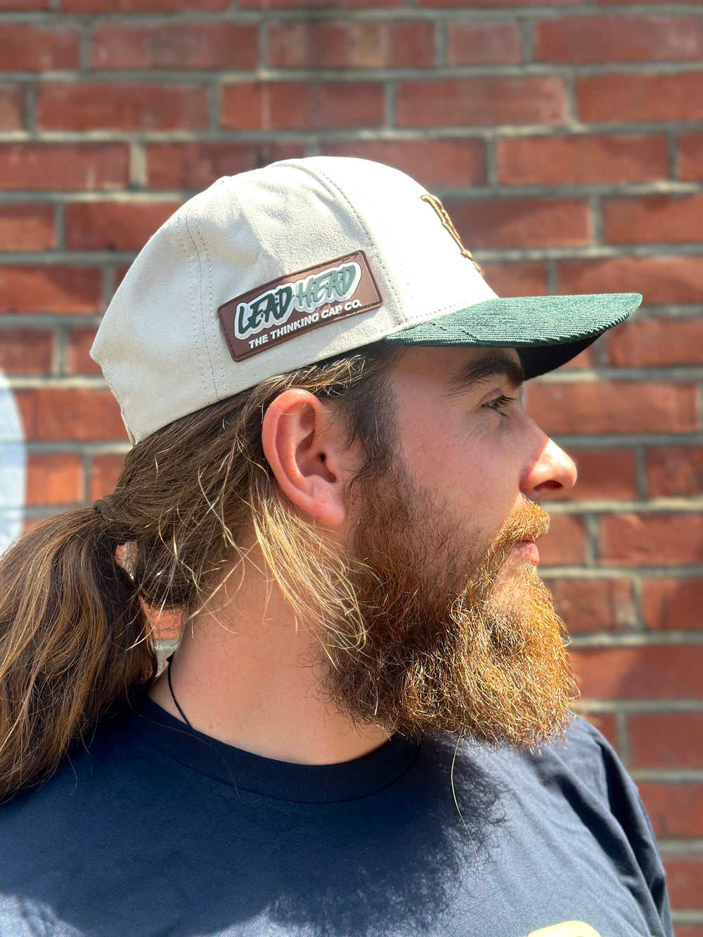 Bacon Brothers X Leadhead Cream Baseball Cap