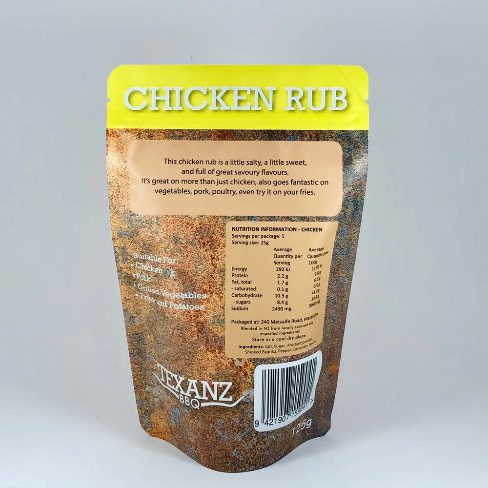 Chicken Texanz BBQ Rub