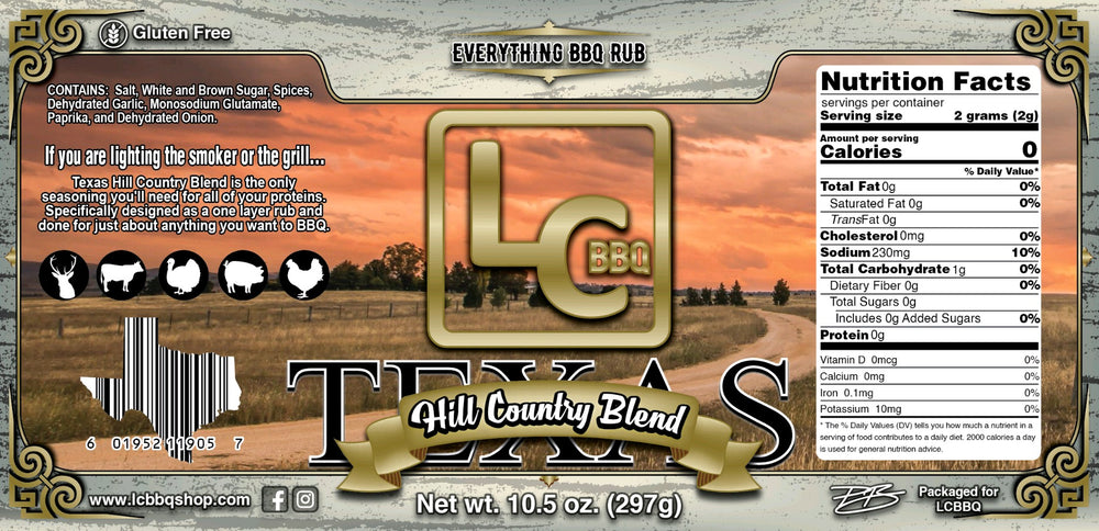 Texas Hill Country Blend - 12.5oz Shaker
